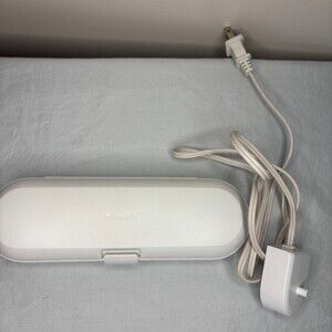 PHILLIPS Electric Toothbrush Charger and Travel Case White